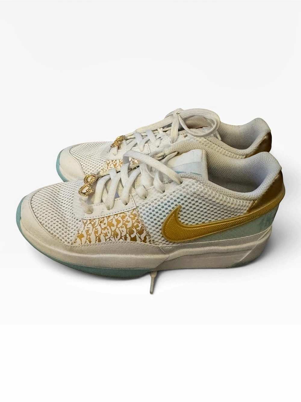 Reebok Engine A Women's Sneakers US 7Y White & Gold